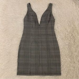 Plaid Mini Dress
